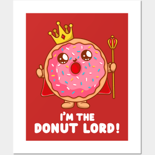 Donut lord (o dark  colors) Posters and Art